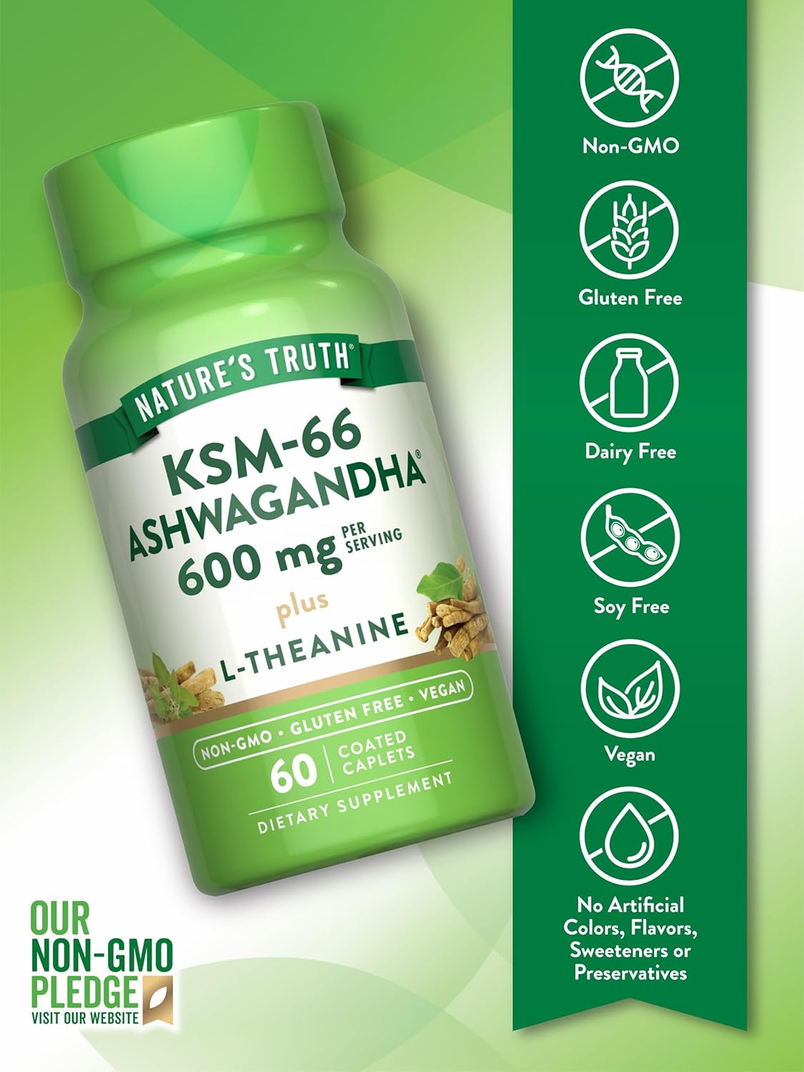 60 Capsules Ashwagandha Supplement G50498