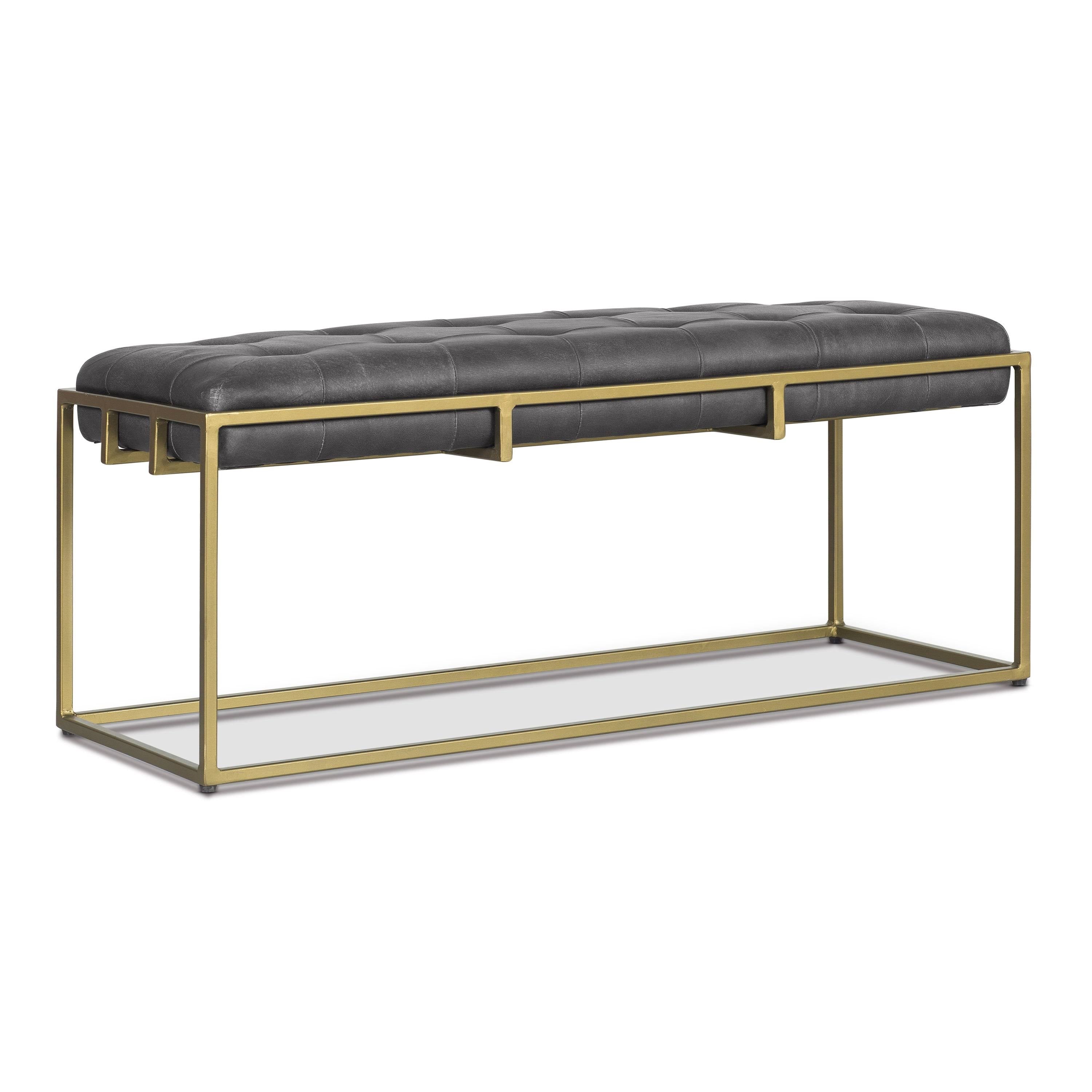 Carbon Black Curio Bench U608880