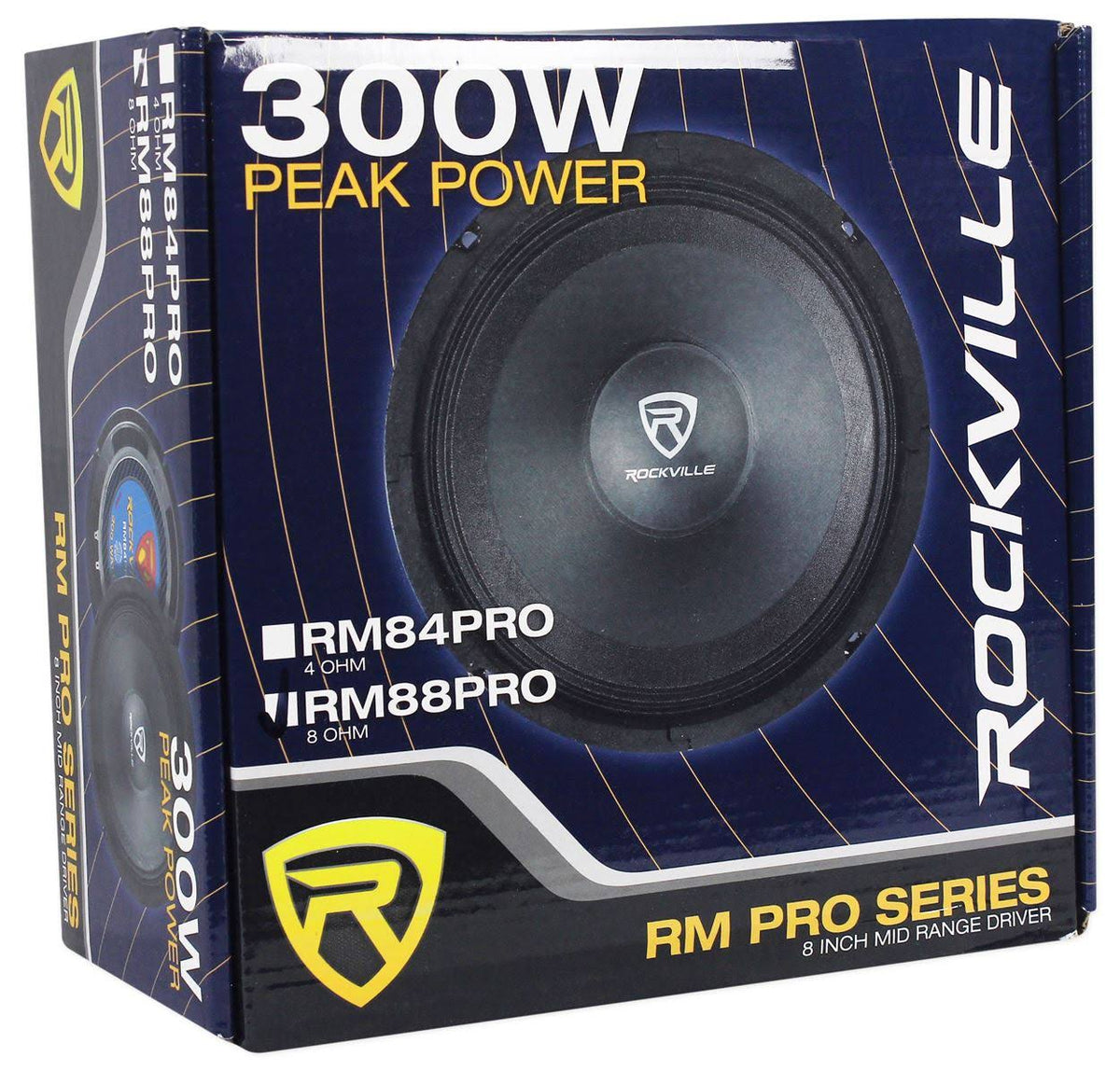 8 Ohm 1200 Watt Car Speakers B358861