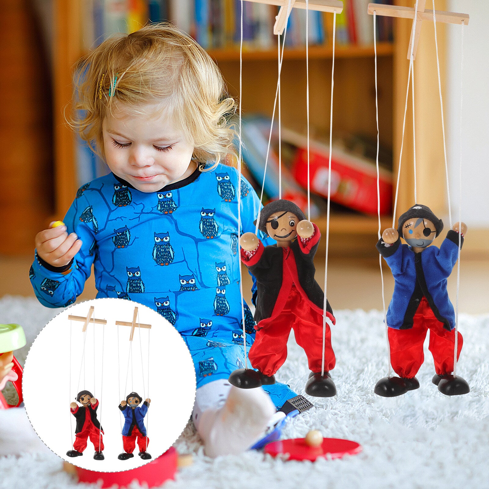 Pirate String Marionette Puppet Toy O4038