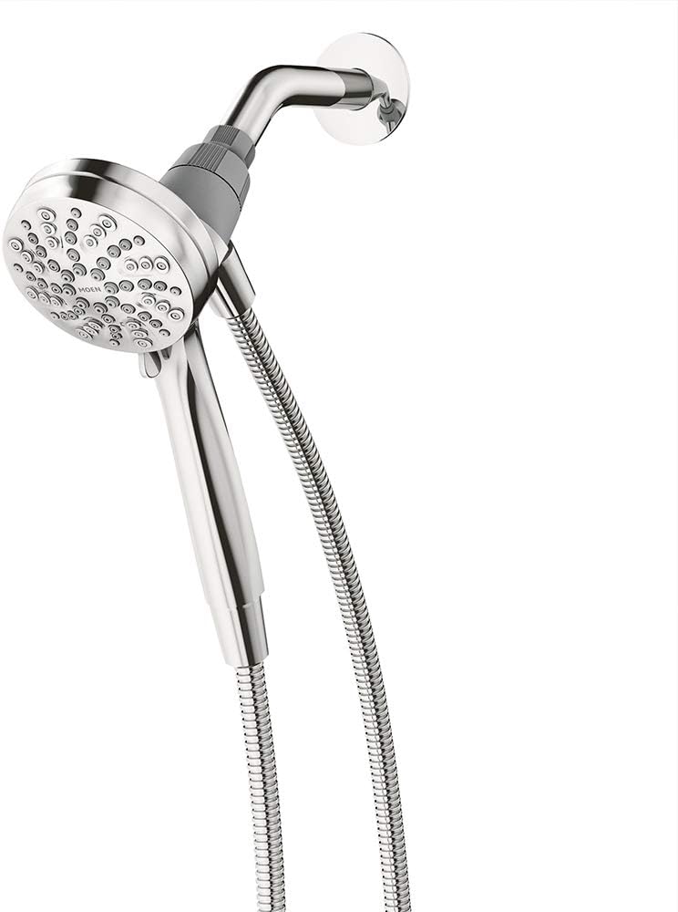 Chrome Six-Function Handheld Showerhead, Pack of 2 U16557