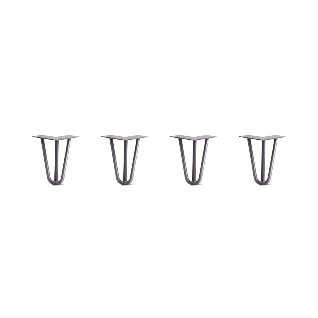 Raw Steel Hairpin Legs Set of 4 H170908