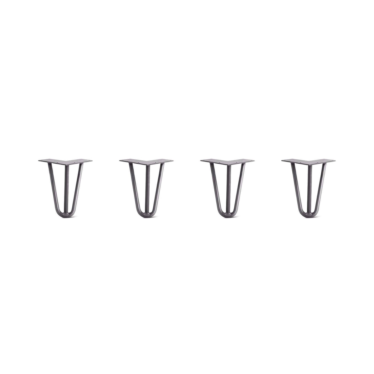 Raw Steel Hairpin Legs Set of 4 H170908