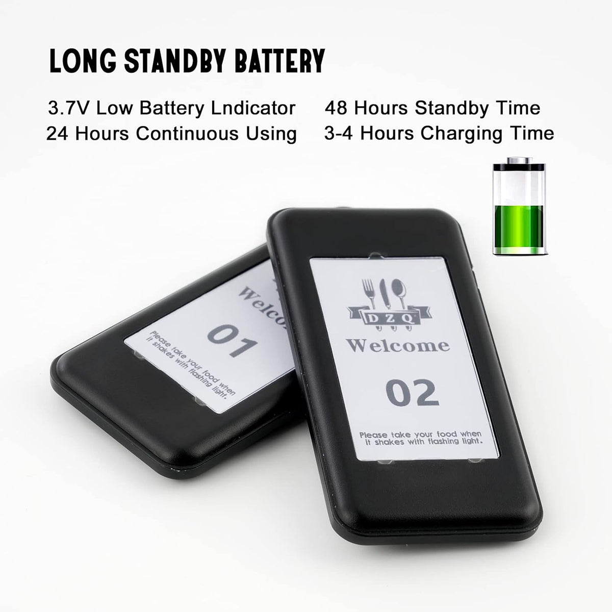 Wireless Calling System with 16 Pagers Z129225