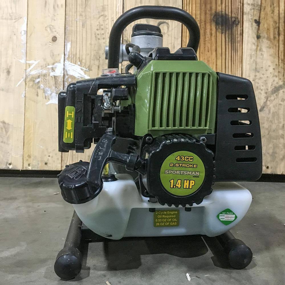 1.4 HP 2-Cycle Utility Pump with Garden Hose Adapter G572427