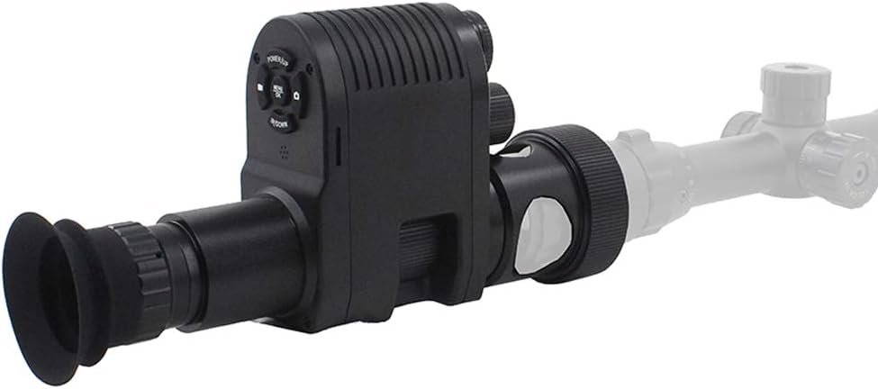 Integrated 720p Digital Night Vision Rifle Scope Monocular Hunting Camera DVR Camcorder with Built-in 850nm Infrared Flashlight D395