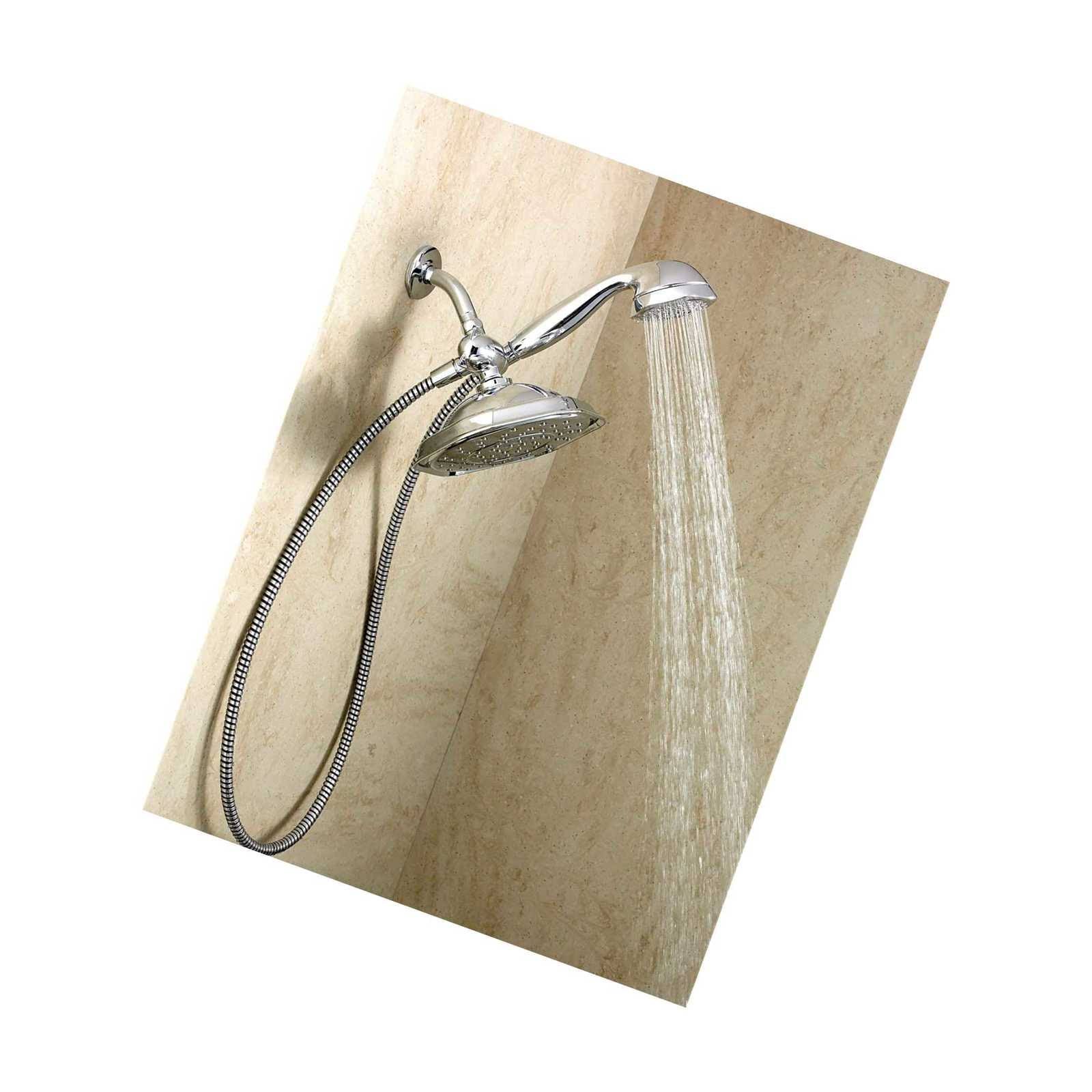 Chrome Single Rainshower with 7-Function Handshower I225
