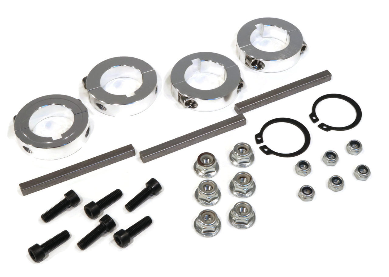 36 Inch Shaft Kit for Drift Trike Bikes with 4 Bearing Flangettes U150