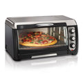 6 Slice Black Toaster Oven with Convection B40345