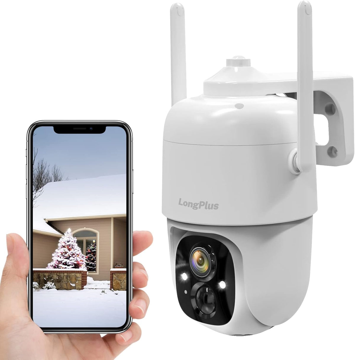 2 Pack Wireless Outdoor Security Camera with Night Vision G85658