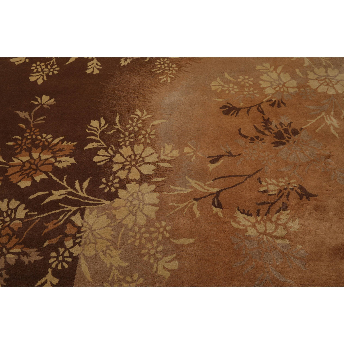 Hand Tufted 100 Wool Botanical Oriental Rug B938