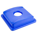 Blue Square Recycling Bottle / Can Lid O8204