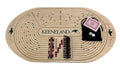 Handcrafted Horseracing Board Game O1241