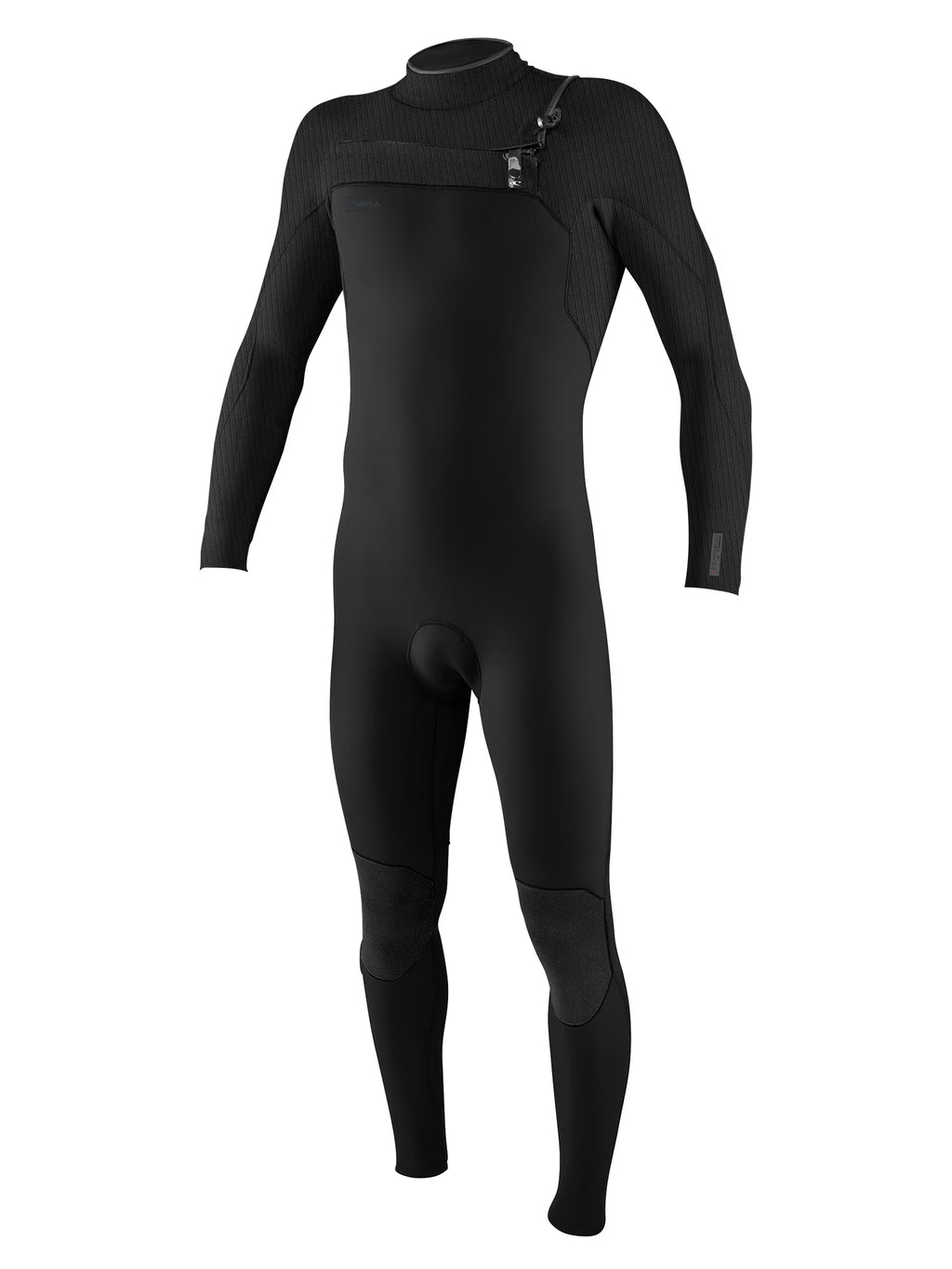 Men's 3/2+mm Chest Zip Full Wetsuit Black W958999