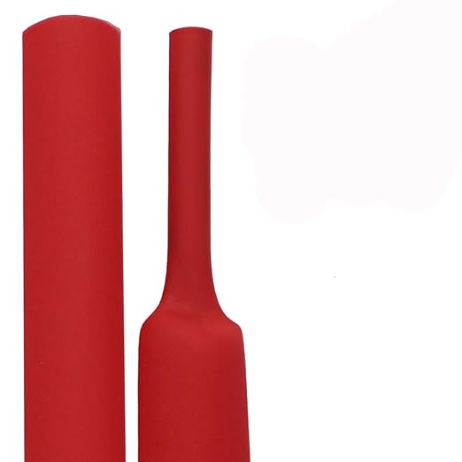 1-1/2 Inch 4 Ft Red Waterproof Heat Shrink Tubing T206