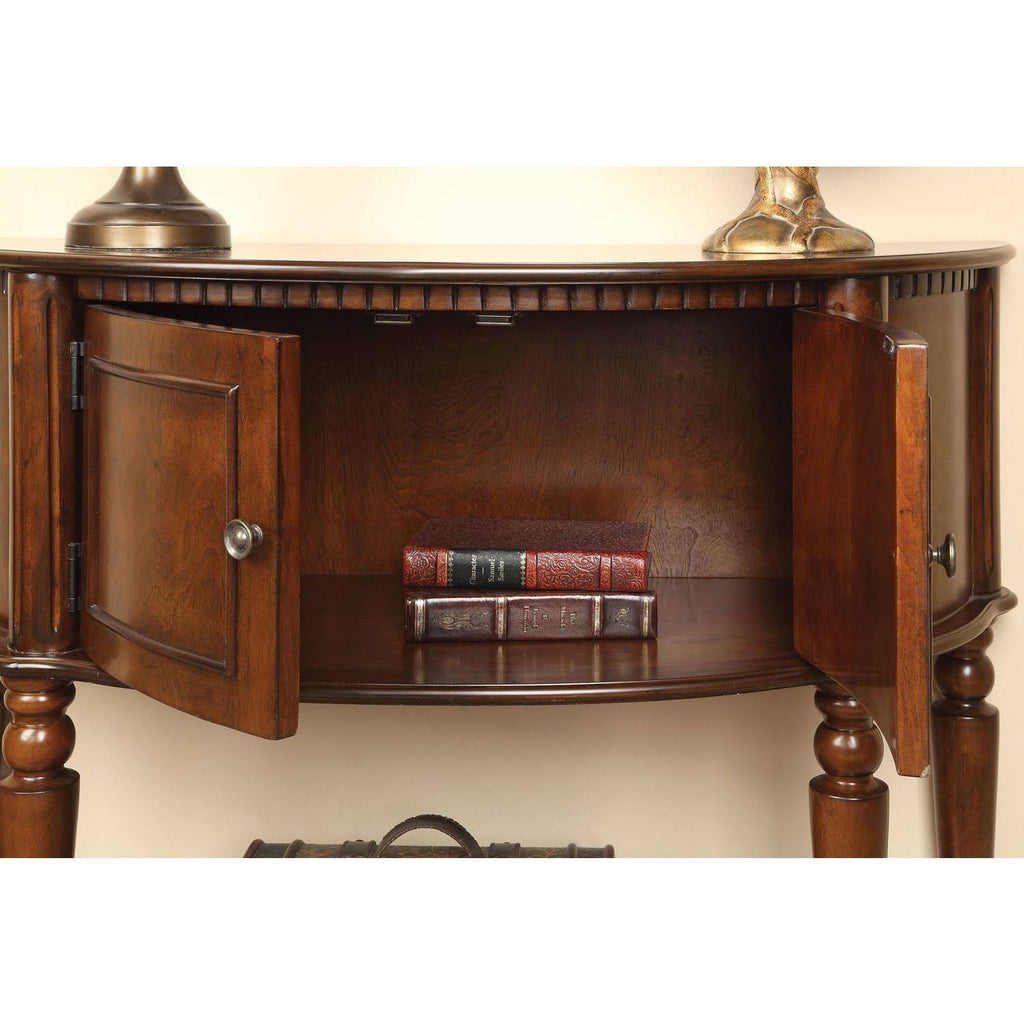 Cherry Traditional Cabinet Side Table J8742