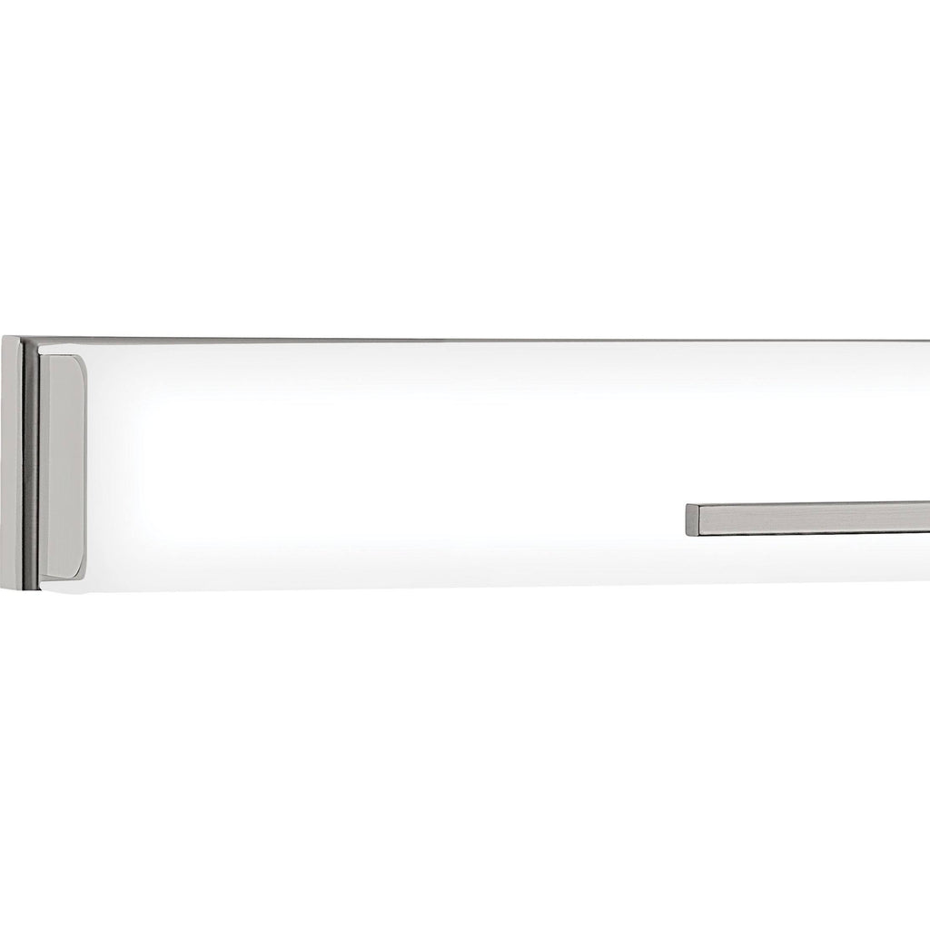 Brushed Nickel Bath Light X256785