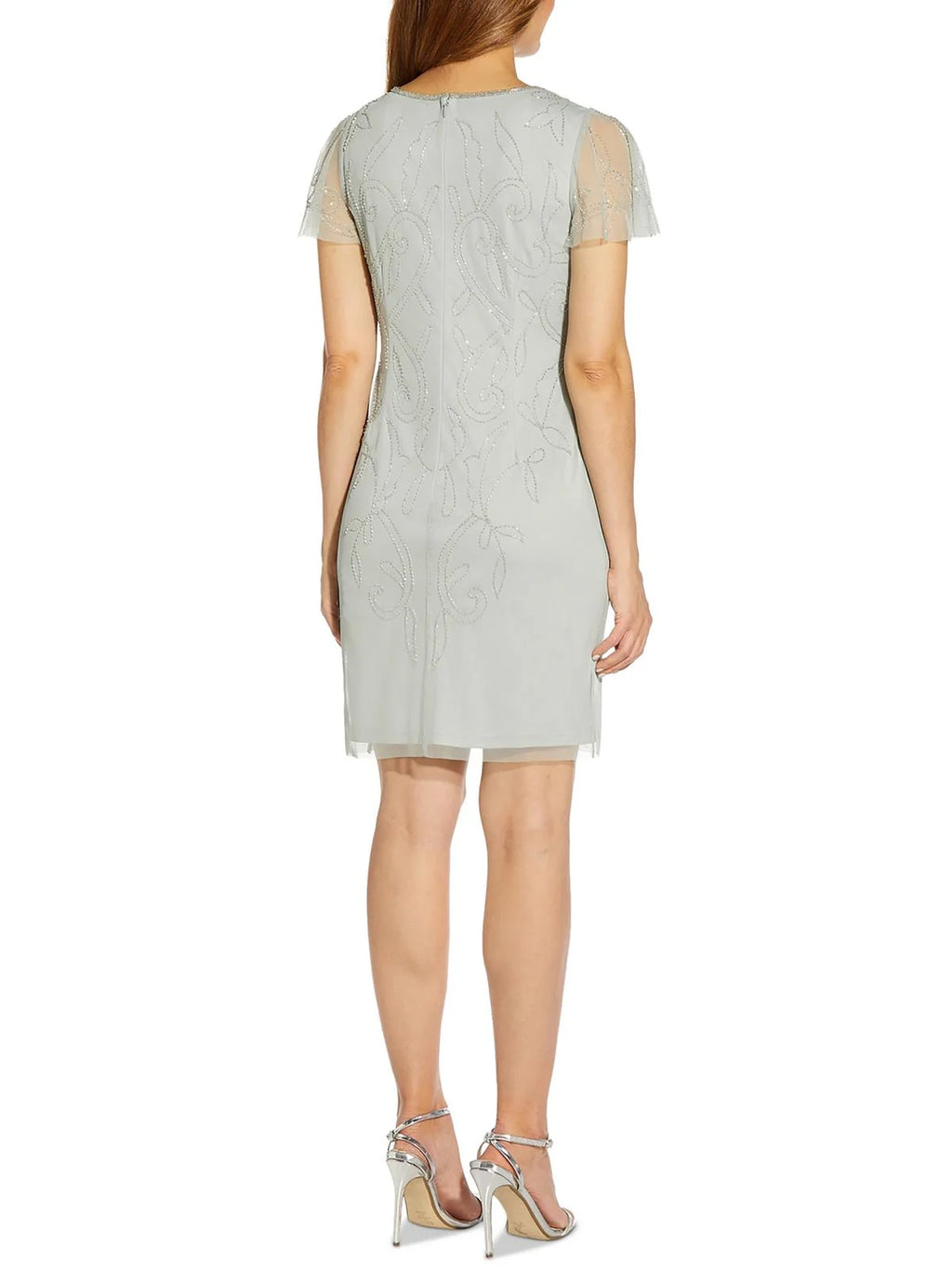 Beaded Short Cocktail Dress P5387