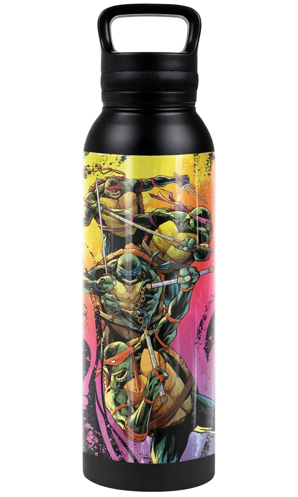 24 oz Insulated Stainless Steel Water Bottle with Loop Cap T2825