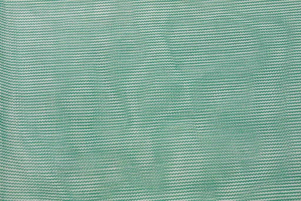 Green 10' x 22' Heavy Duty 6 Oz 70% Shade Mesh Tarps with Grommets Pack of 2 Z986