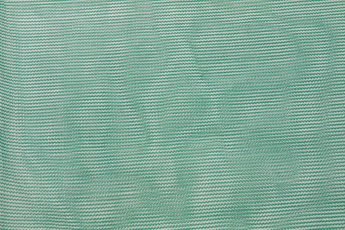 Green 10' x 22' Heavy Duty 6 Oz 70% Shade Mesh Tarps with Grommets Pack of 2 Z986