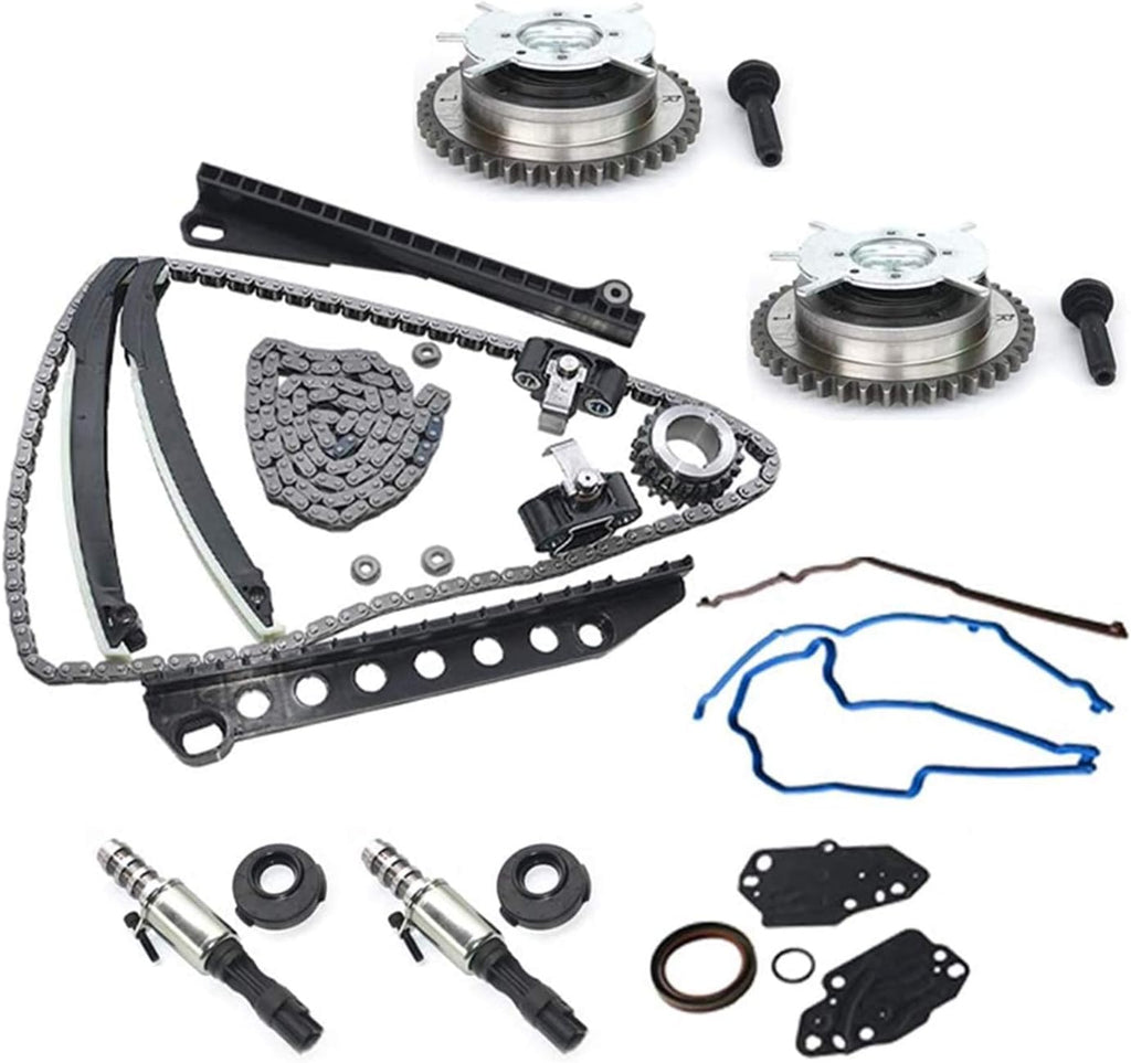 Variable Camshaft Timing Chain Kit with VCT Solenoids for 5.4L 3V Triton Y924