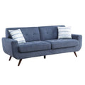 Contemporary Textured Sofa in Blue B986150