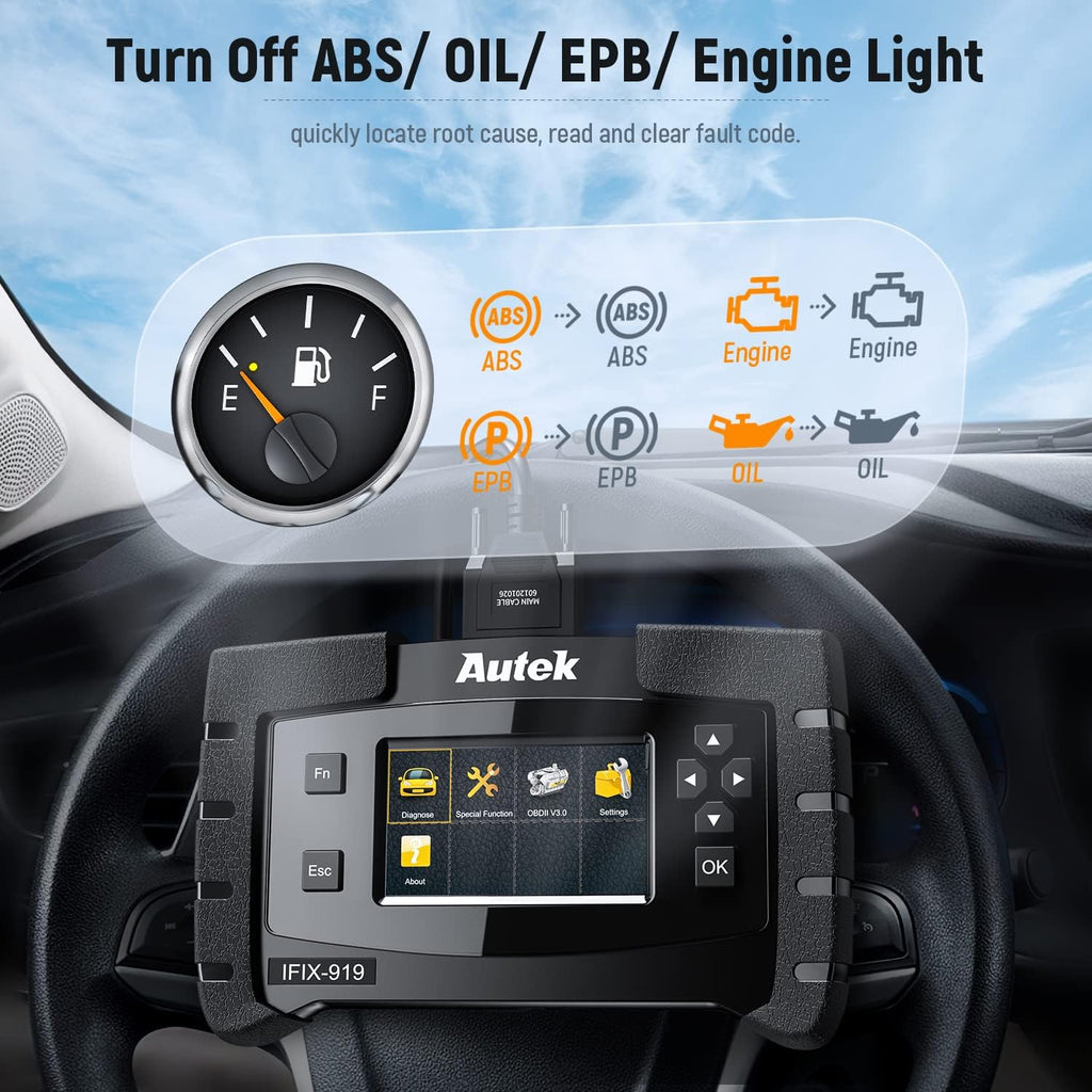 Car Diagnostic Tool with ABS EPB Oil & Engine Reset T724152