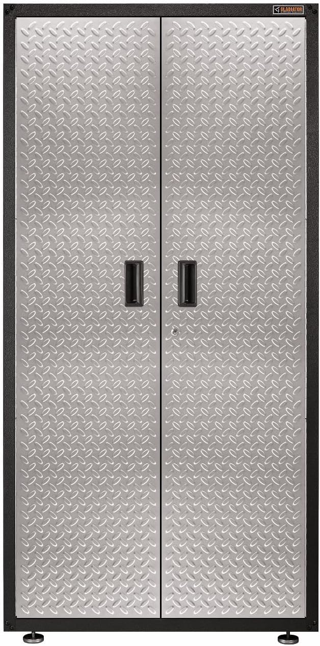 Silver Tread Steel Cabinet D59161