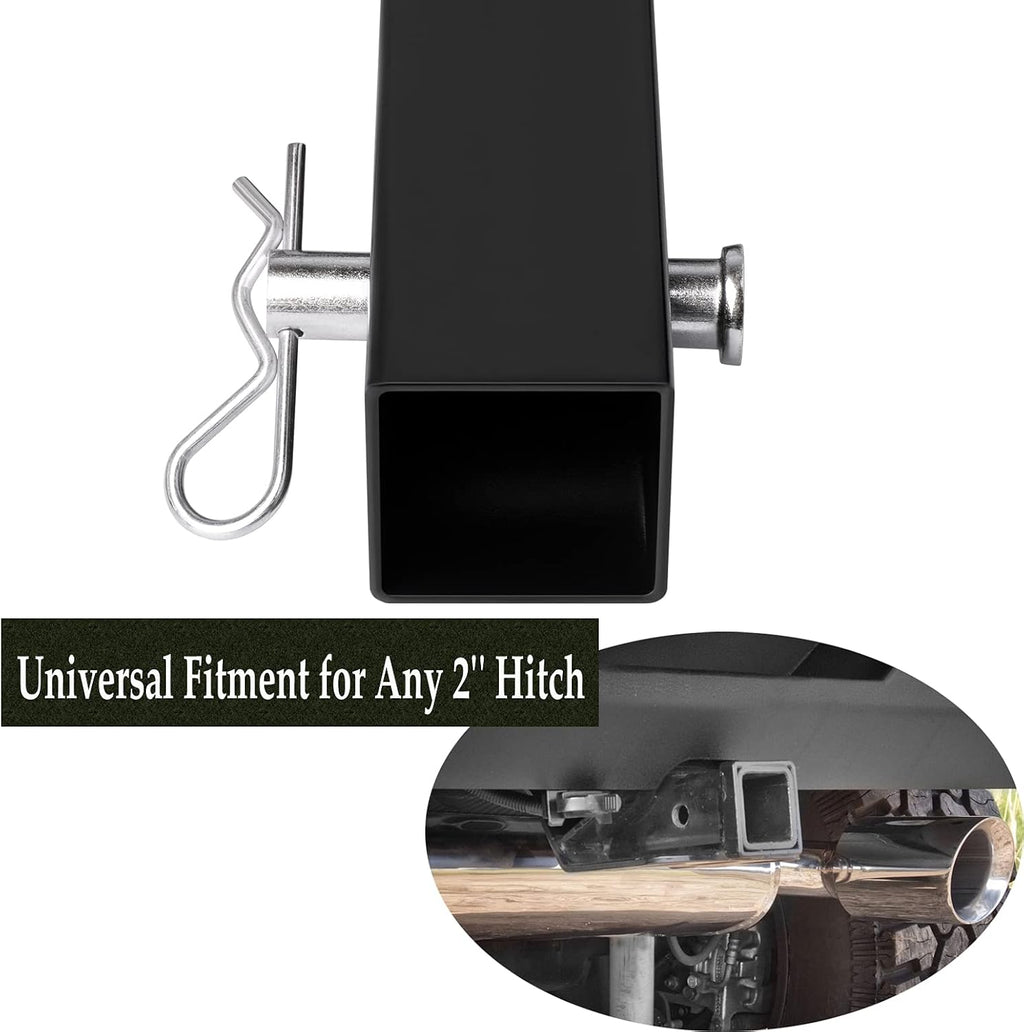 Dual Flag Pole Holder for SUV, RV, Pickup, Truck, Camper, Trailer C59882