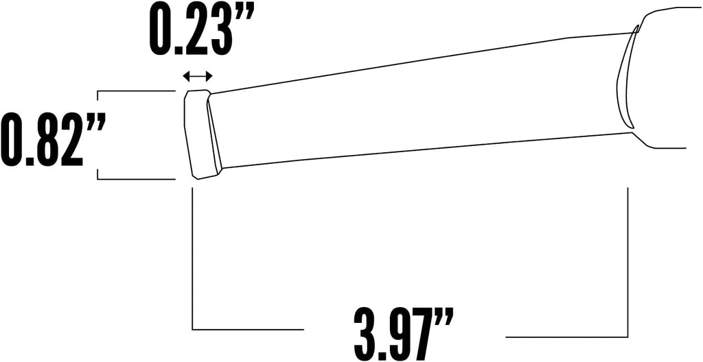 Chrome Combination Winch Bar Pack of 2 R694346