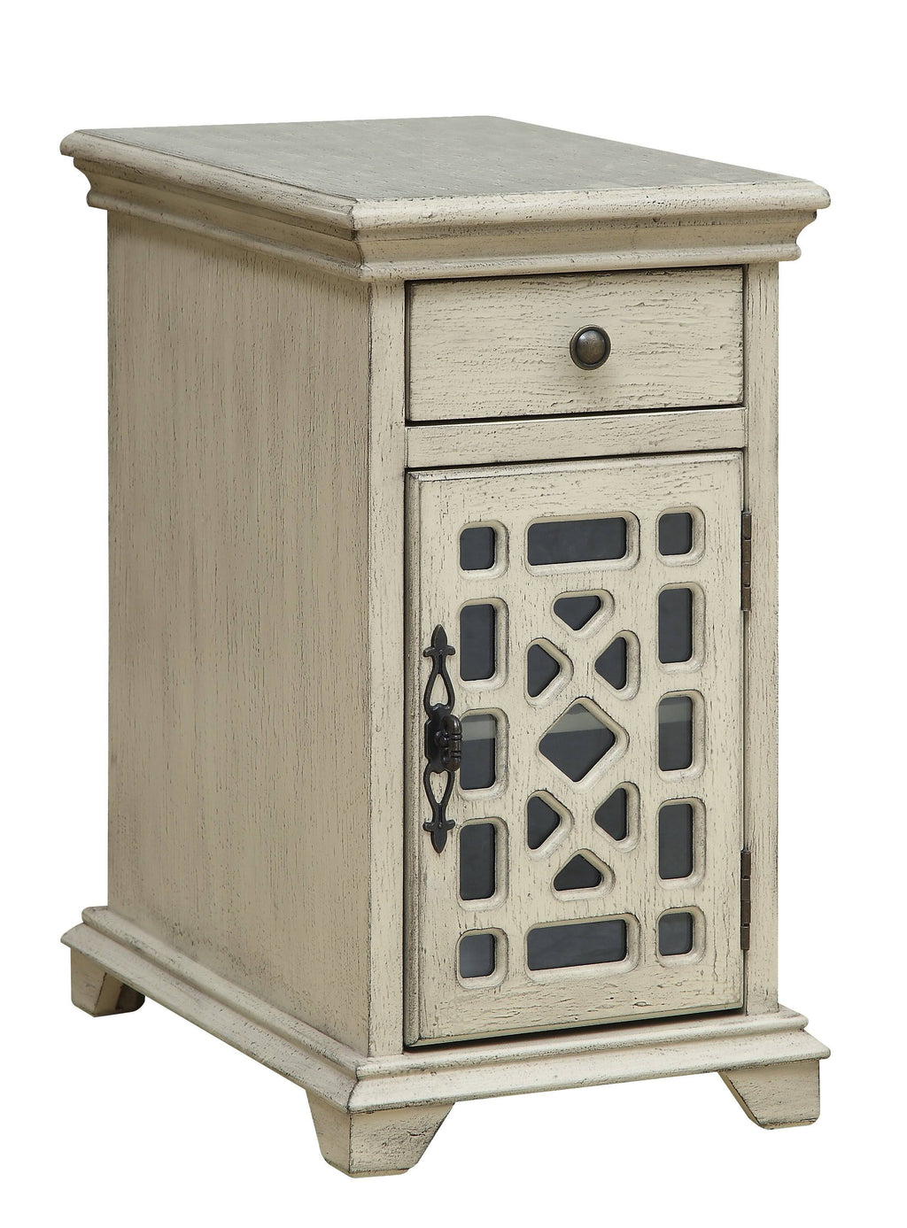 One Drawer One Door Chairside Cabinet O61544