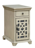 One Drawer One Door Chairside Cabinet O61544