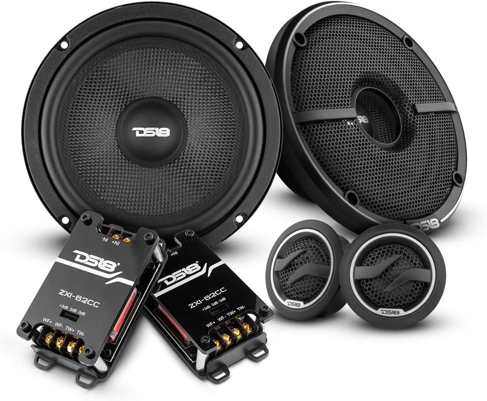 3.5" Full Range Car Audio Speaker with Kevlar Cone 120 Watts 4 Ohm Horn Woofer Pair N768