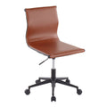 Camel Faux Leather Task Chair H1203