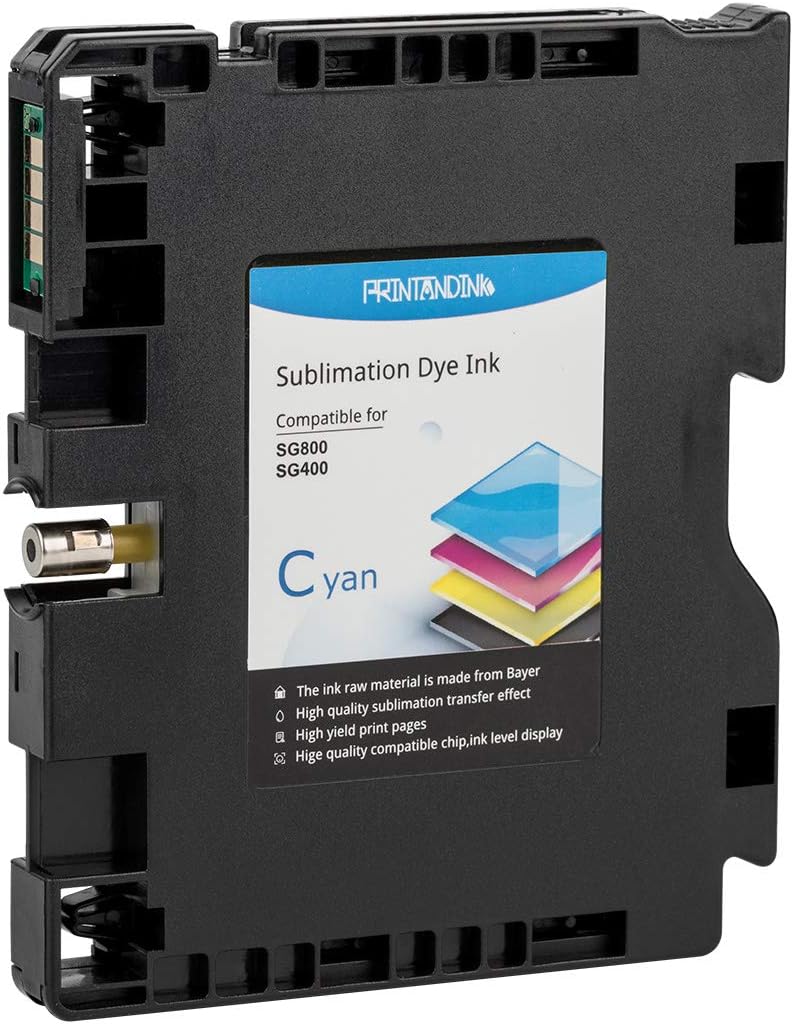 Sublimation Ink Cartridges Compatible for Sawgrass SG400 SG800 Printer Pack of 2 X416