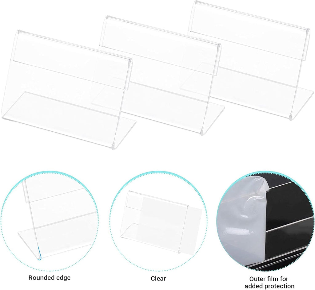 20PCS Acrylic Clear Sign Holder S91217