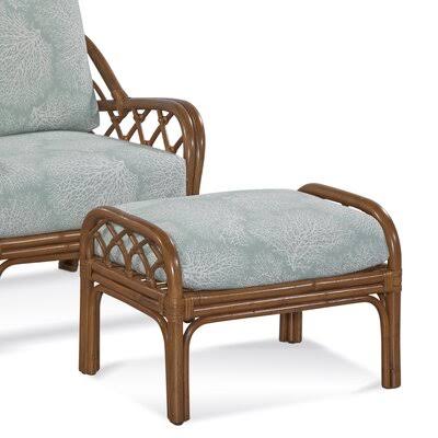 White Rectangle Ottoman J38145