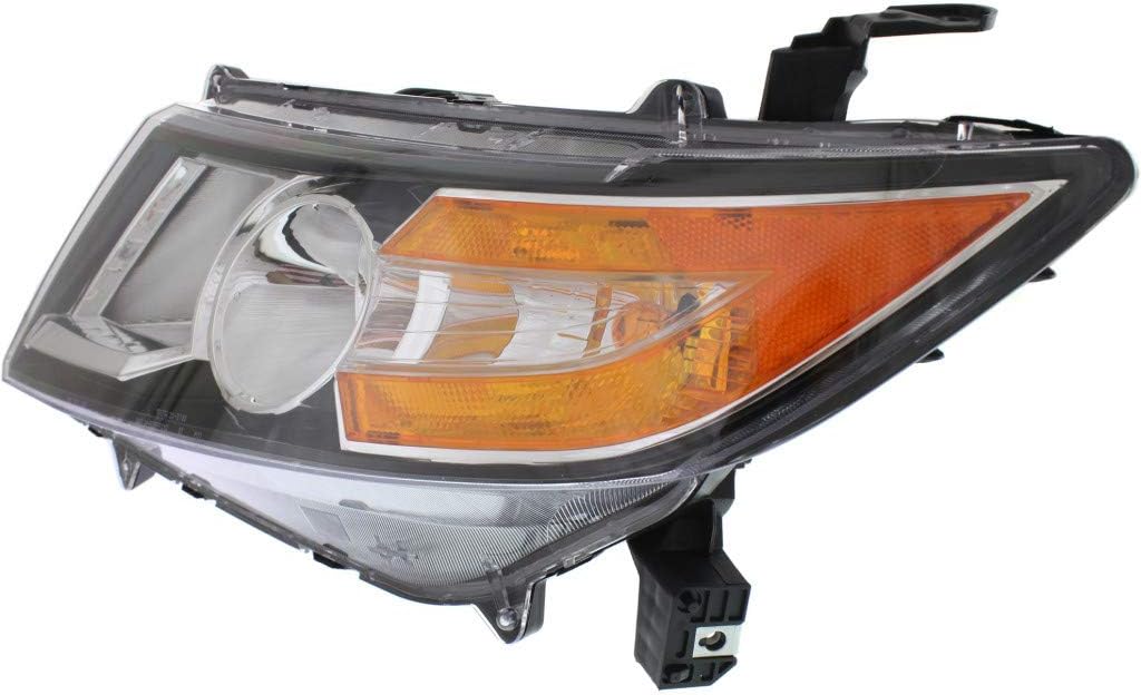 Halogen Headlight Assembly Pair for Honda Odyssey 2014 2015 2016 2017 U51256