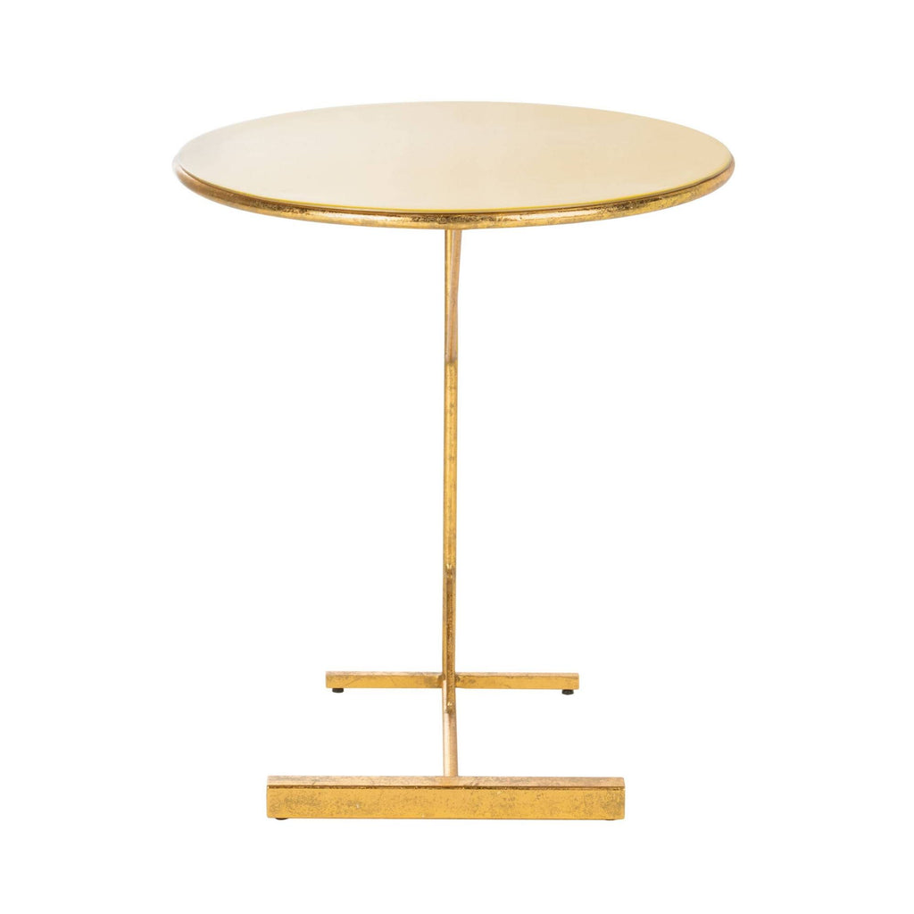 Round C Table Yellow/Gold H95100