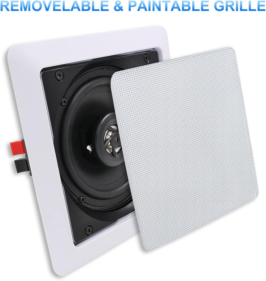 5.25 Inch 160W Flush Mount Ceiling Speakers Pack of 2 W120260