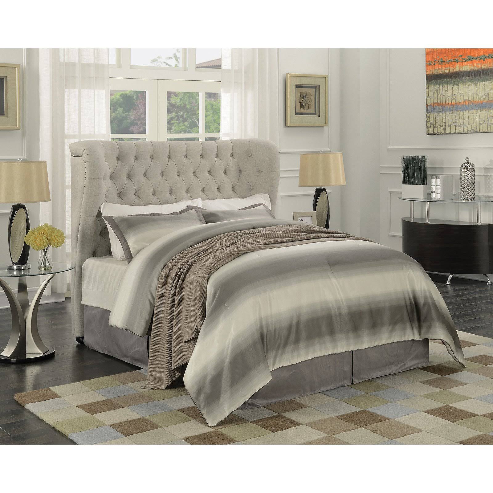 Beige California King Headboard D399265