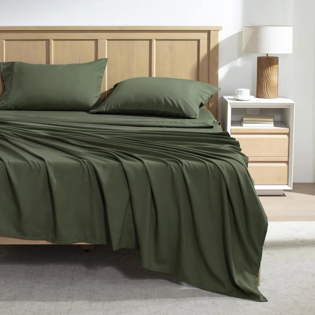 King Size 4 Piece Microfiber Sheet Set K3256