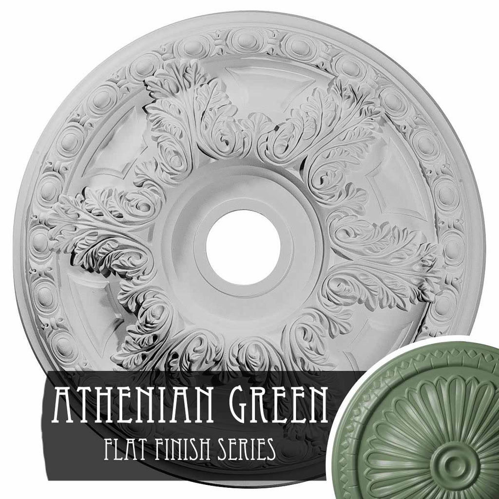 23 3/8 inchod x 3 5/8 inchid x 2 1/2 inchp Granada Ceiling Medallion U5030