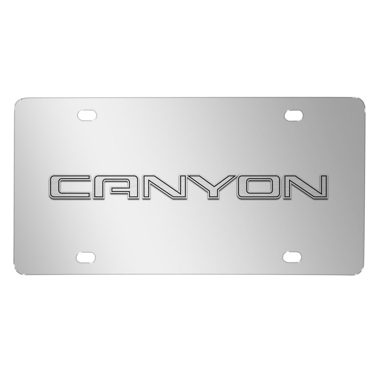 Chrome Stainless Steel License Plate U27320
