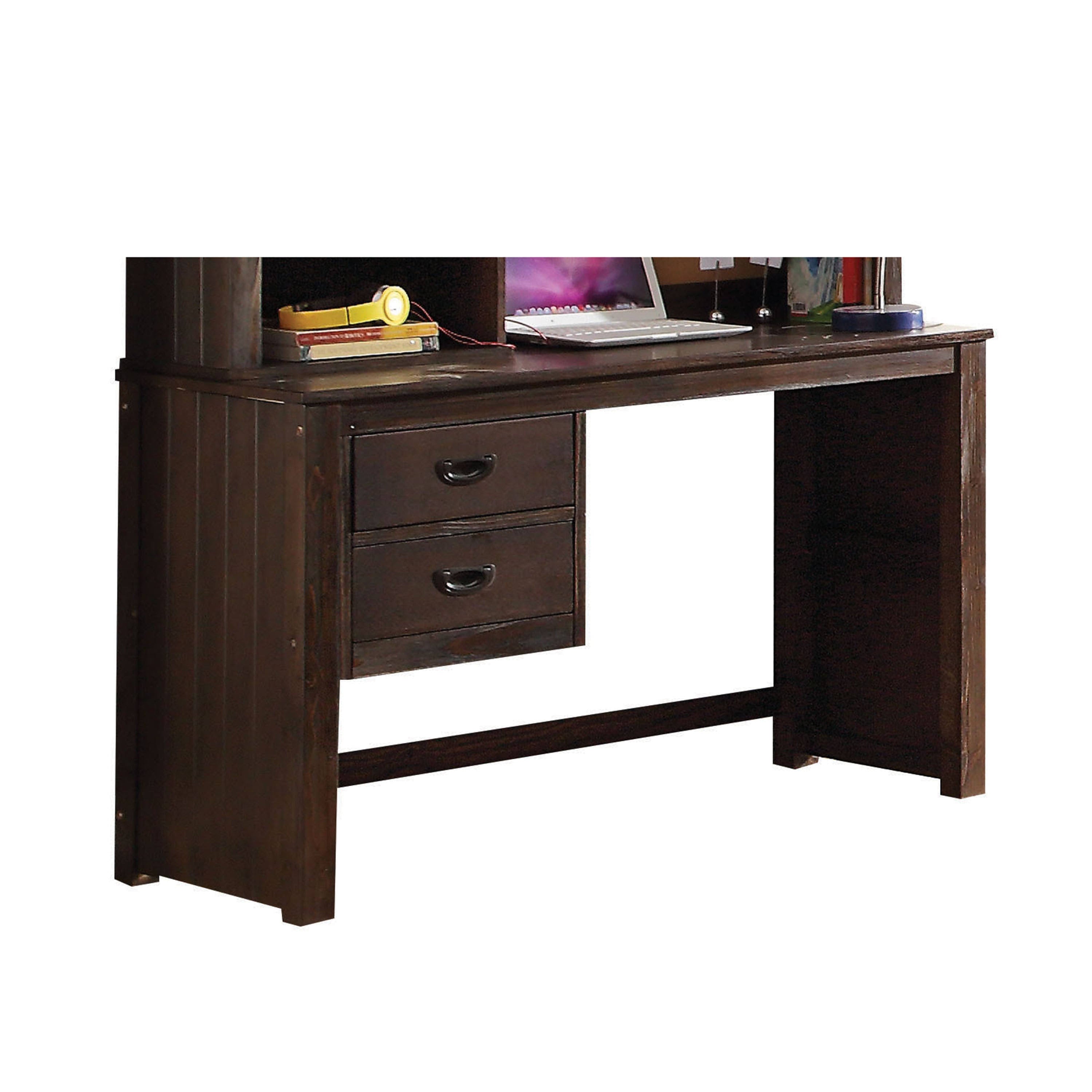 Antique Charcoal Brown Hutch G10197