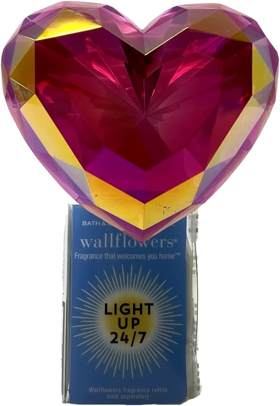 Crystal Heart Wallflower Fragrance Plug B6351