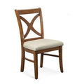 Blue Buffalo Check Cross Back Side Chair P314