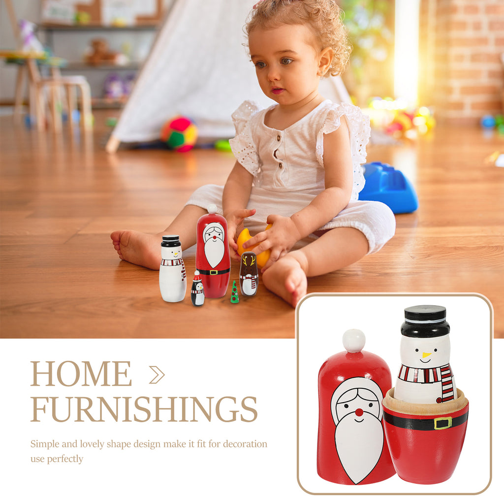 Christmas Nesting Dolls G16882