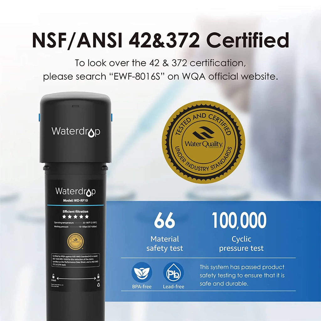 Under Sink Water Filter System, 8000 Gallons Ultra High Capacity X56891